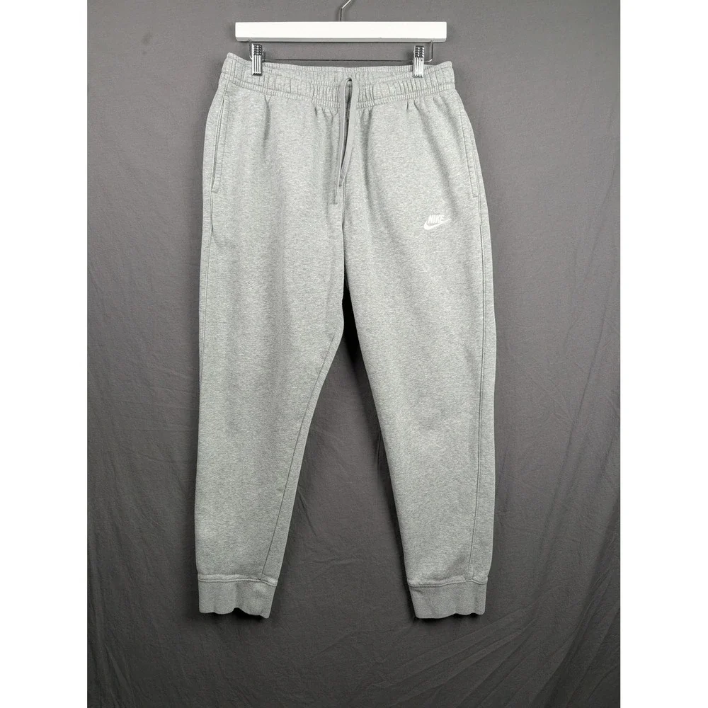 Nike Sportswear Club Fleece‎ Mens Joggers Grey Size Large